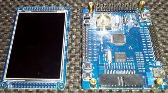 STM32F103RB Development Board with TFT Touch Display 