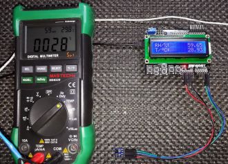 Si7021-A20 I2C Relative Humidity -Temperature Sensor Demo