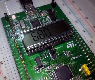 STM32L Internal Temperature Sensor ADC Count