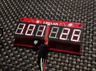TM1640 Seven Segment + LED Driver Breakout Board