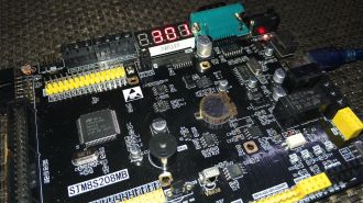 TM1650 and STM8S208MBT6