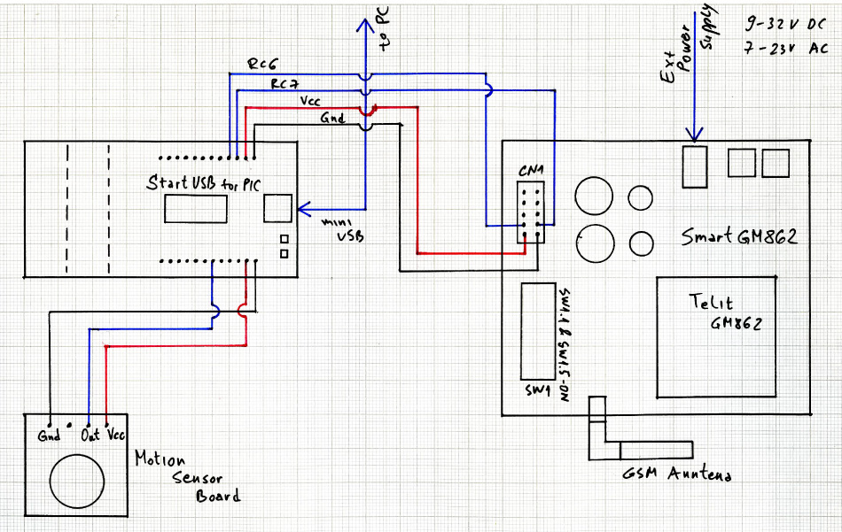 Home Security System Circuit Diagram The Y Guide