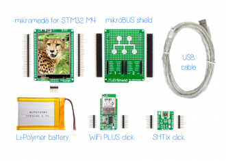 mikromedia WiFi Weather Station Kit