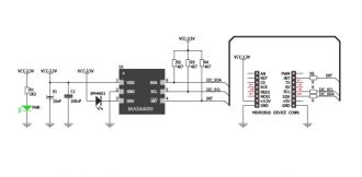 Proximity 2 click board schematics