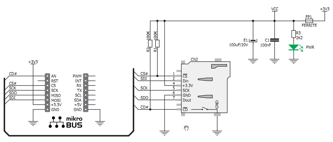 Microsd card adapter схема