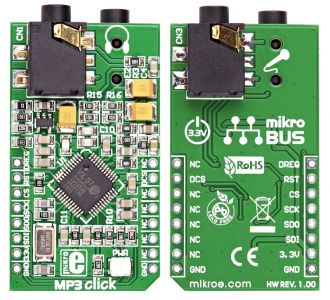 MP3 click board