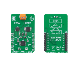 UART 1-Wire click