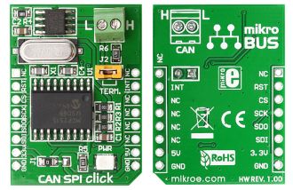 CAN SPI 3.3V click