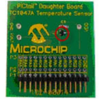 TC1047A Temp sensor Demo Board 