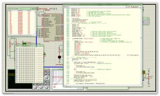 Clock software written in MikroC.